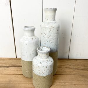 Grey Blue Half Gloss Half Matte Bottles