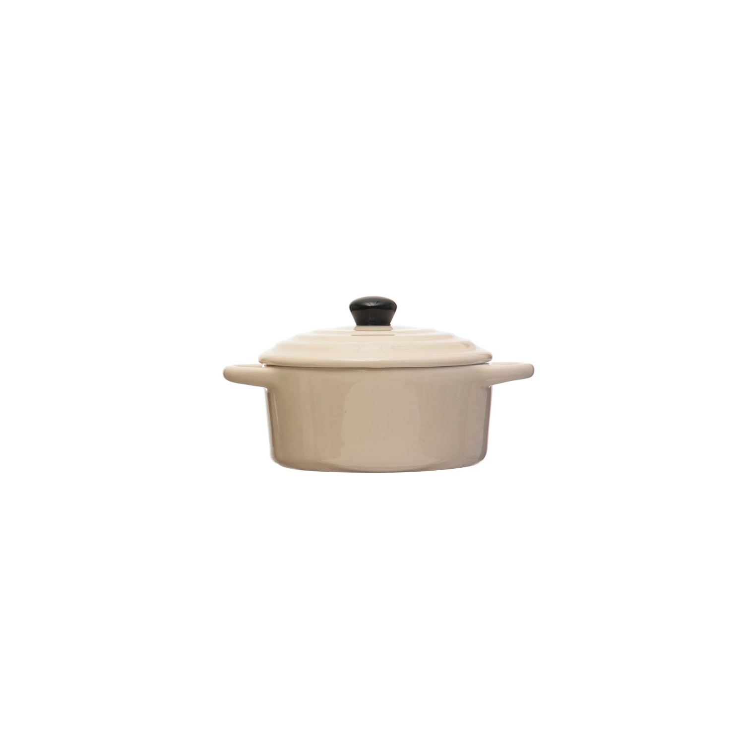 Stoneware Mini Baker w/ Lid - 1 cup, 4 Colors - Image 5