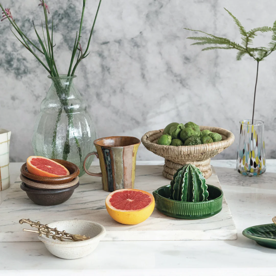 Stoneware Cactus Shaped Juicer - Image 3