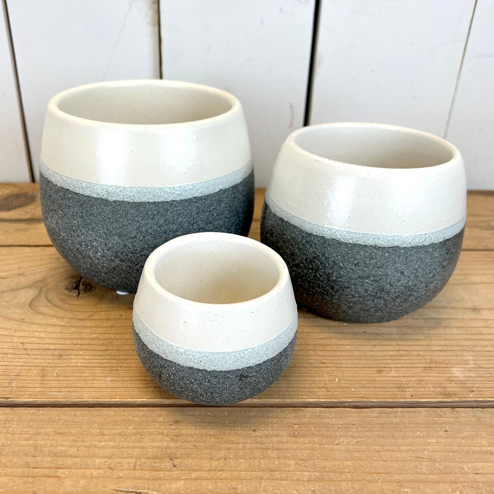 Two-Toned Planter - Set of 3 - Image 6