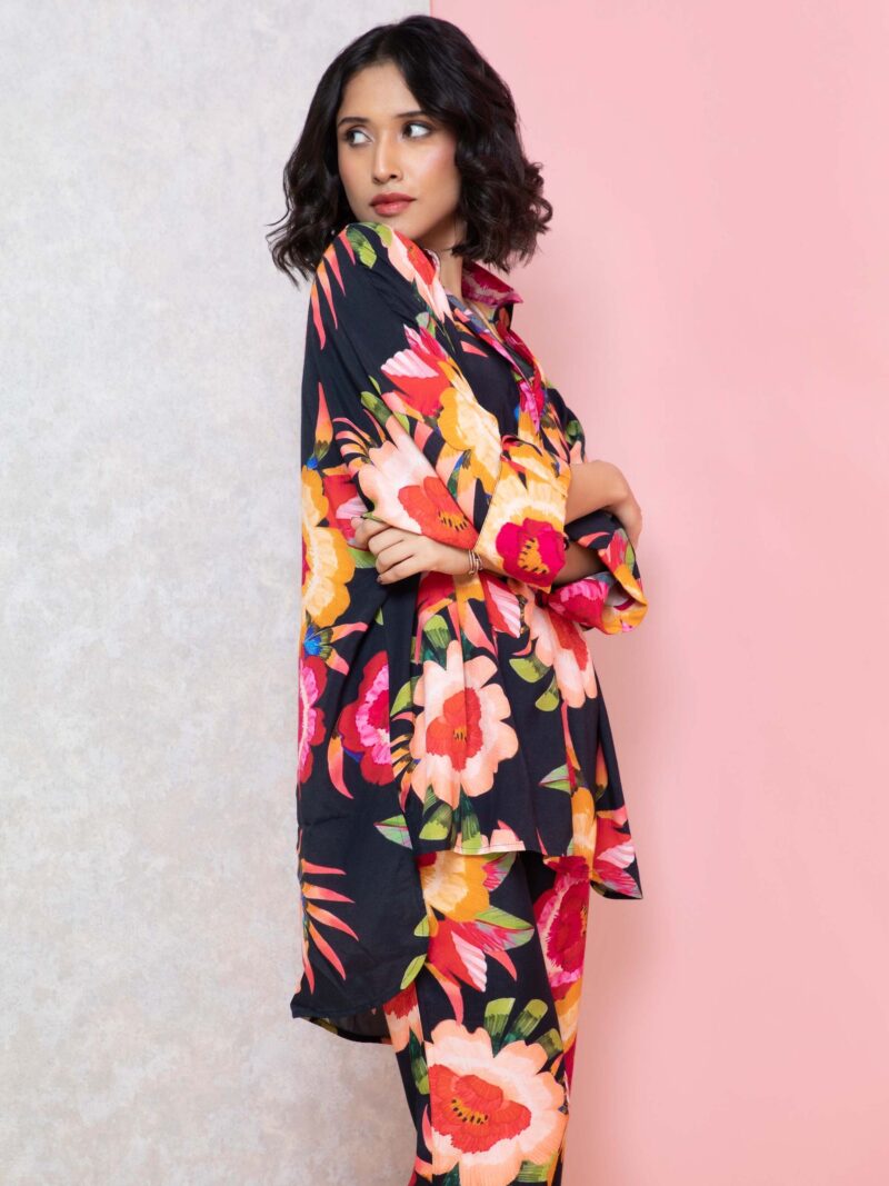 Black Forest High-Low Shirt