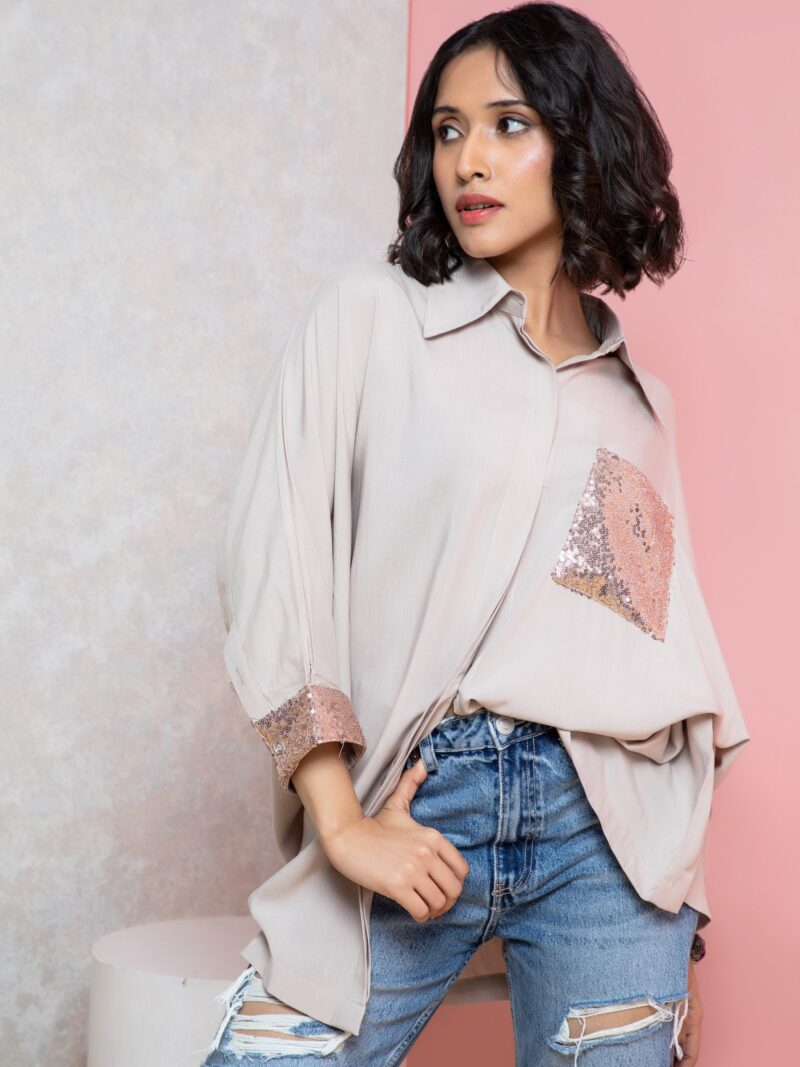 Disco Shirt - Beige