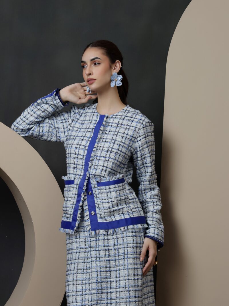 Azure Pencil Skirt