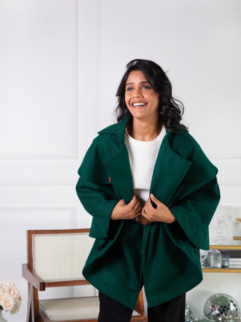 Jaz Cape - Dark Green