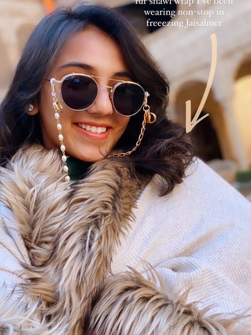 Kim Beige - Fur Stole